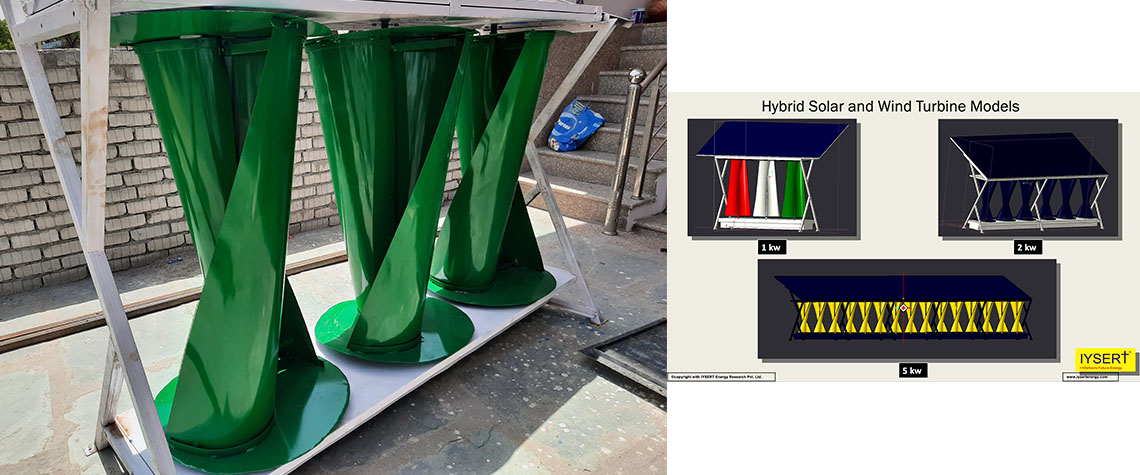 inbuilt solar street light