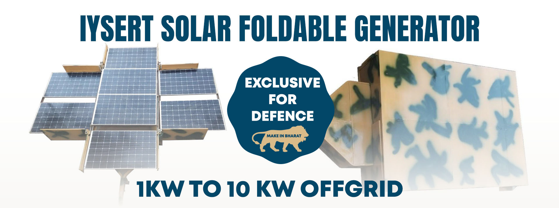 iysert off grid solar power generator